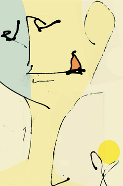 イラスト『レモン持ってポーズ』by J.F.Kooya