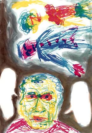 イラスト『世代間』by J.F.Kooya