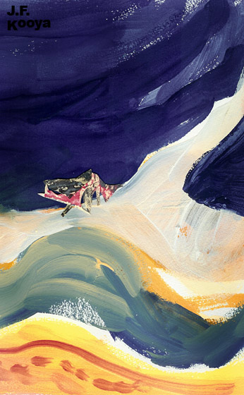 イラスト『狩の帰り』by J.F.Kooya