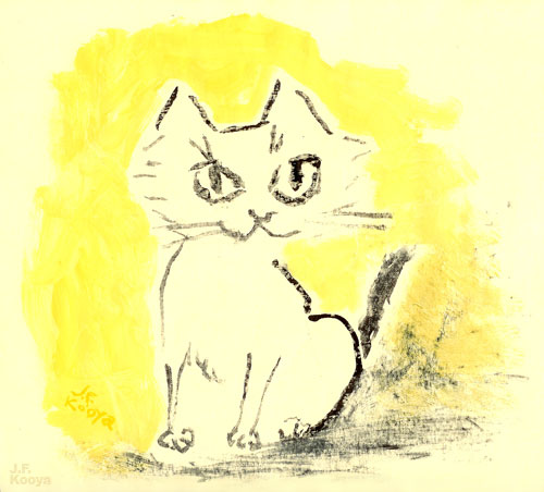 イラスト『ねこやん』by J.F.Kooya
