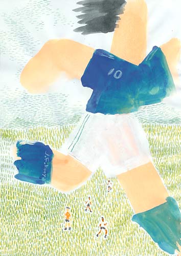 イラスト『１０番』by J.F.Kooya